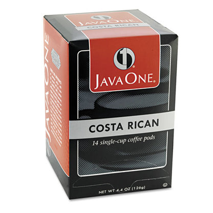 Coffee Pods, Estate Costa Rican Blend, Single Cup, 14/box