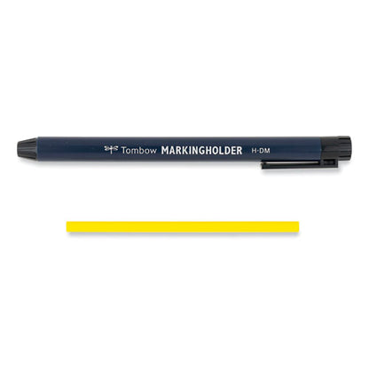 Mechanical Wax-based Marking Pencil Refills. 4.4 Mm, Yellow, 10/box