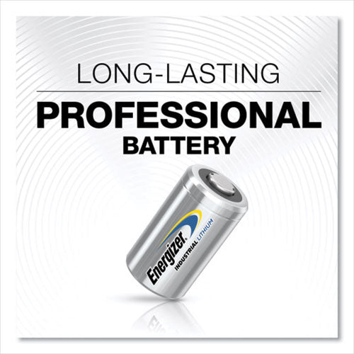 Industrial Lithium Cr2 Photo Battery, 3 V, 8/pack