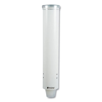 Small Pull-type Water Cup Dispenser, For 5 Oz Cups, White