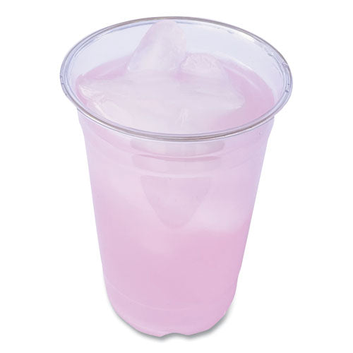 Clear Plastic Pet Cups, 14 Oz, 50/bag, 20 Bags/carton