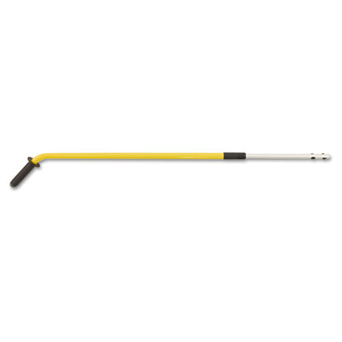 Hygen 48-72" Quick-connect Ergo Adjustable Handle, Black/yellow