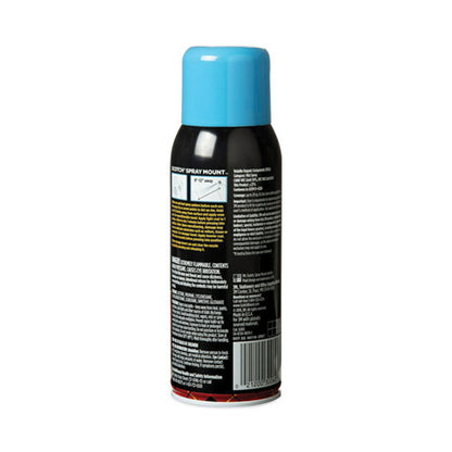 Spray Mount Repositionable Adhesive, 10.25 Oz, Dries Clear