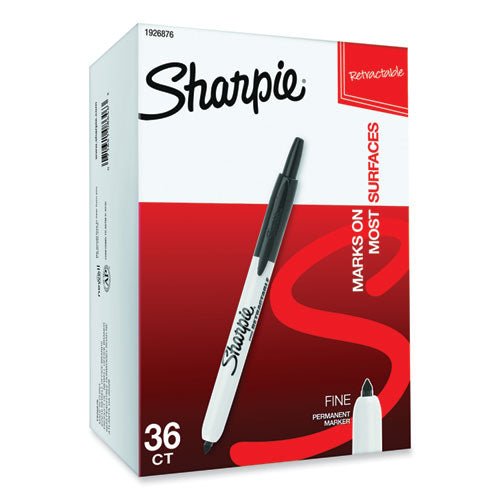 Sharpie Fine Tip Permanent Marker Value Pack, Fine Bullet Tip