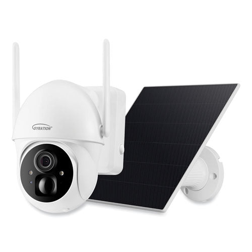 Cyberview 3020 3mp Smart Wifi Pan/tilt Camera With Solar Panel, 2304 X 1296 Pixels