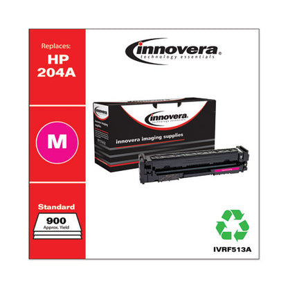 Remanufactured Magenta Toner, Replacement For 204a (cf513a), 900 Page-yield