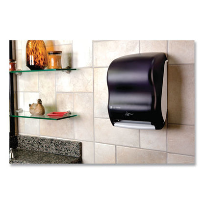 Smart System With Iq Sensor Towel Dispenser, 11.75 X 9 X 15.5, Black Pearl