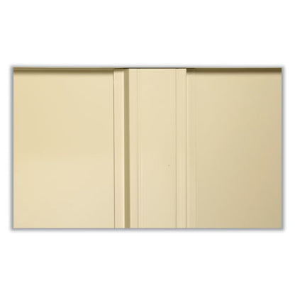 72" High Standard Cabinet (unassembled), 36w X 24d X 72h, Putty