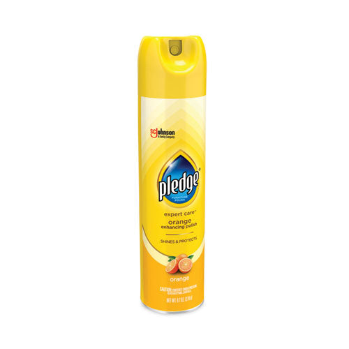 Furniture Polish, Orange Clean Scent, 9.7 Oz Aerosol Spray