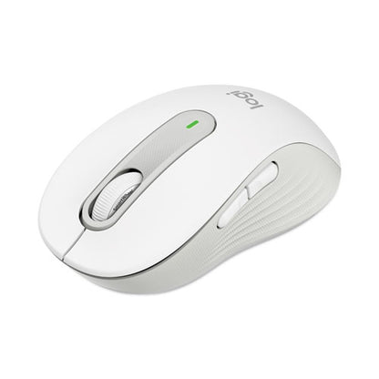Signature M650 For Business Wireless Mouse, Large, 2.4 Ghz Frequency, 33 Ft Wireless Range, Right Hand Use, Off White
