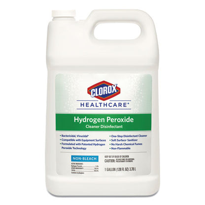 Hydrogen-peroxide Cleaner/disinfectant, 1 Gal Bottle, 4/carton