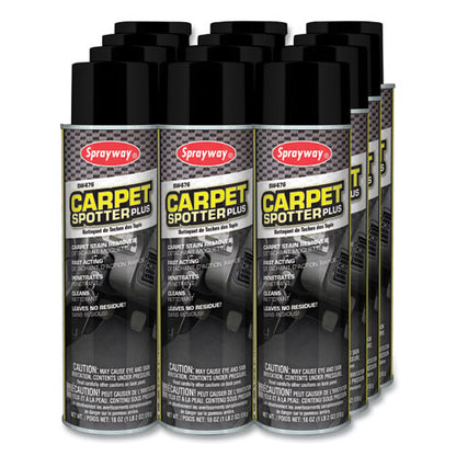 Carpet Spotter Plus, Butyl Scent, 18 Oz Aerosol Spray, Dozen