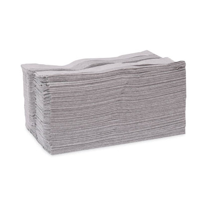 Industrial Cleaning Cloths, 1-ply, 16.34 X 14, Gray, 210 Wipes/box