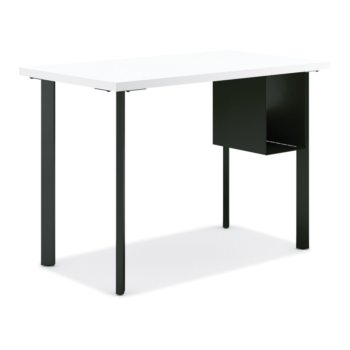 Coze Writing Desk Worksurface, Rectangular, 54" X 24", Designer White