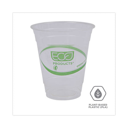 Greenstripe Renewable And Compostable Cold Cups, 12 Oz, Clear, 50/pack, 20 Packs/carton