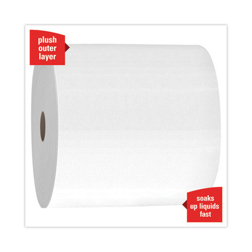 L40 Towels, Jumbo Roll, 12.5 X 12.2, White, 750/roll