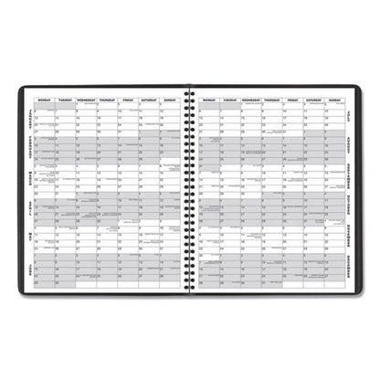 Monthly Planner, 11 X 9, Navy Cover, 15-month (jan To Mar): 2024 To 2025