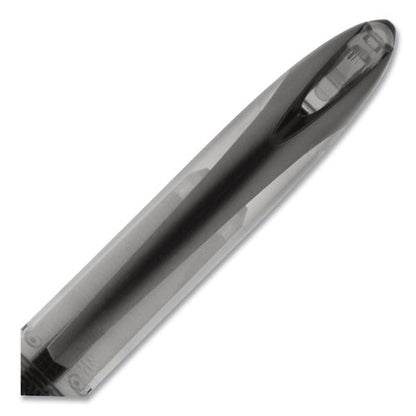 Air Porous Rollerball Pen, Medium 0.7 Mm, Black Ink/barrel, Dozen