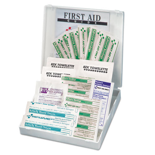 All-purpose First Aid Kit, 21 Pieces, 4.75 X 3, Plastic Case