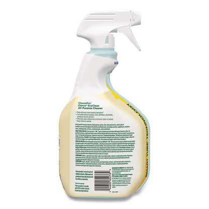 Clorox Pro Ecoclean All-purpose Cleaner, Unscented, 32 Oz Spray Bottle, 9/carton