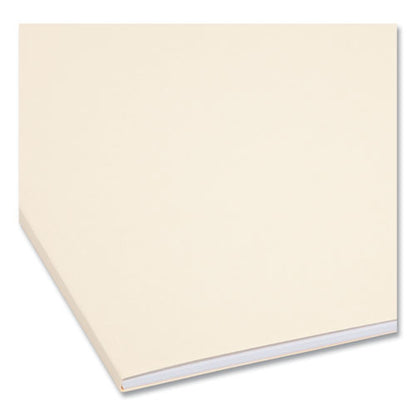 Top Tab Fastener Folders, 1/3-cut Tabs: Assorted, 0.75" Expansion, 1 Fastener, Letter Size, Manila Exterior, 50/box