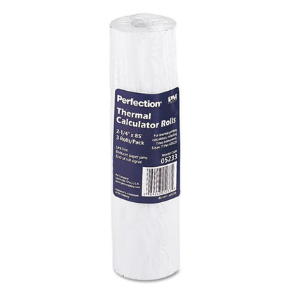 Direct Thermal Printing Thermal Paper Rolls, 2.25" X 85 Ft, White, 3/pack