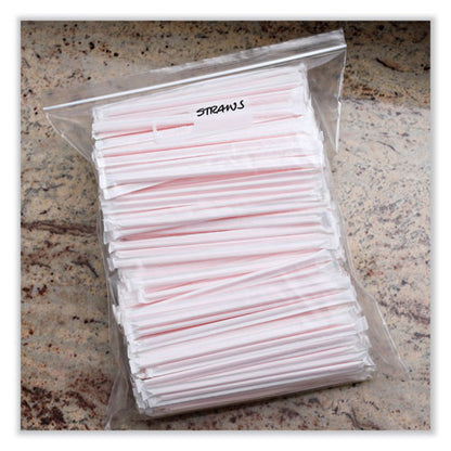 Reclosable Food Storage Bags, 2 Gal, 1.75 Mil, 13" X 15", Clear, 100/box
