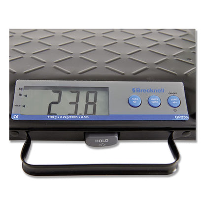 Portable Electronic Utility Bench Scale, 250 Lb Capacity, 12.5 X 10.95 X 2.2  Platform