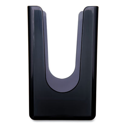 Countertop Folded Towel Dispenser, 11 X 4.38 X 7, Black Pearl