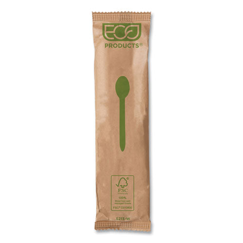 Wood Cutlery, Spoon, Natural, 500/carton