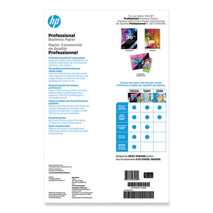 Inkjet Brochure Paper, 98 Bright, 48 Lb Bond Weight, 11 X 17, White, 150/pack