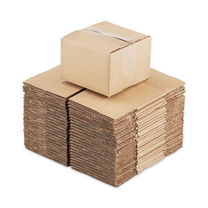 Fixed-depth Brown Corrugated Shipping Boxes, Regular Slotted Container (rsc), X-large, 12" X 16" X 9", Brown Kraft, 25/bundle