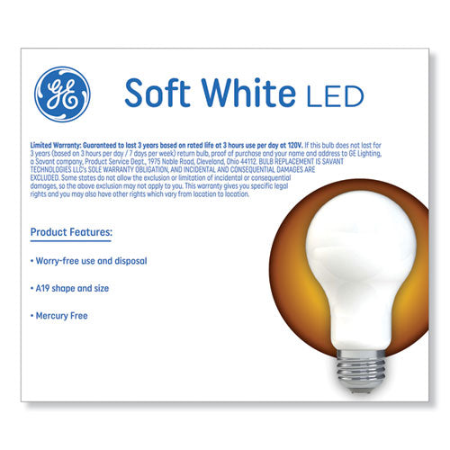 Classic Led Non-dim A19 Light Bulb, 12 W, Soft White, 2/pack