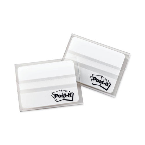 Lined Tabs, 1/5-cut, White, 2" Wide, 50/pack