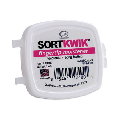 Sortkwik Fingertip Moisteners, 1 Oz, Pink