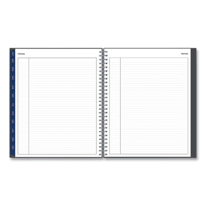 Passages Monthly Planner, 10 X 8, Charcoal Cover, 12-month (jan To Dec): 2024