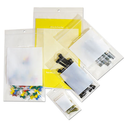 Write-on Poly Bags, 2 Mil, 2" X 3", Clear, 1,000/carton