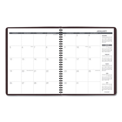 Monthly Planner, 11 X 9, Winestone Cover, 15-month (jan To Mar): 2024 To 2025