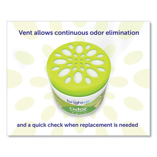 Super Odor Eliminator, Zesty Lemon And Lime, 14 Oz Jar, 6/carton