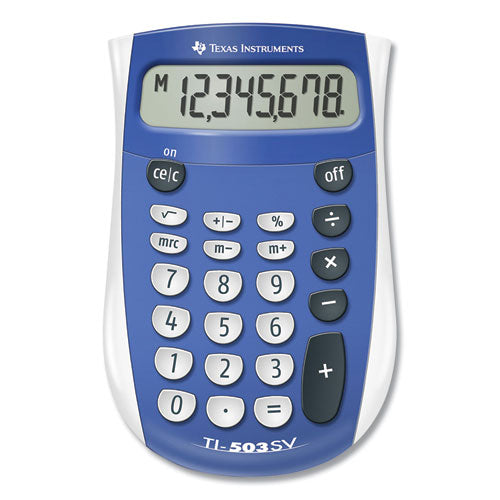 Ti-503sv Pocket Calculator, 8-digit Lcd