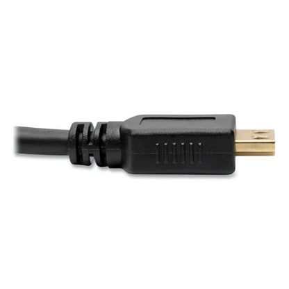 Hdmi To Vga With Audio Converter Cable, 6", Black