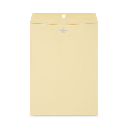 Kraft Clasp Envelope, #10 1/2, Square Flap, Clasp/gummed Closure, 9 X 12, Brown Kraft, 100/box
