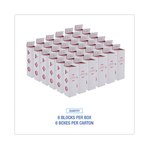 Deodorizing Para Wall Blocks, 24 Oz, Pink, Cherry, 6/box