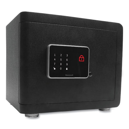 Bluetooth Smart Safe With Touch Screen, 15 X 11.8 X 11.8, 0.97 Cu Ft, Black