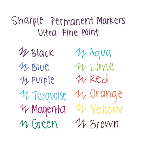 Ultra Fine Tip Permanent Marker, Ultra-fine Needle Tip, Assorted Color –  Globe Chemical Company, Inc.