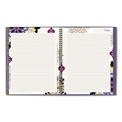 Vienna Weekly/monthly Appointment Book, Vienna Geometric Artwork, 11 X 8.5, Purple/tan Cover, 12-month (jan To Dec): 2024