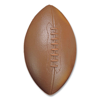 Coated Foam Sport Ball, For Football, Playground Size, Brown