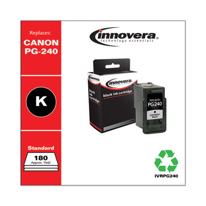 Remanufactured Black Ink, Replacement For Pg-240 (5207b001), 180 Page-yield