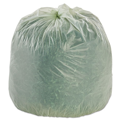 Ecosafe-6400 Bags, 48 Gal, 0.85 Mil, 42" X 48", Green, 40/box