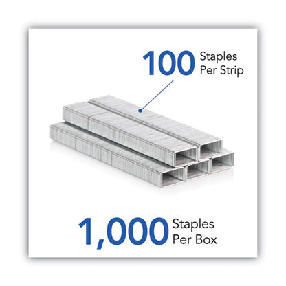 S.f. 13 Heavy-duty Staples, 0.25" Leg, 0.5" Crown, Steel, 1,000/box